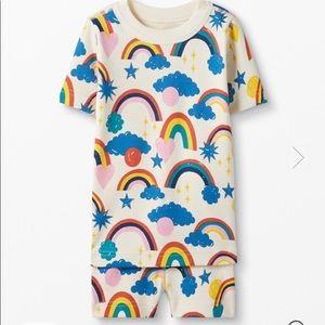 Storytime Rainbow Hanna Andersson Short John Pajamas